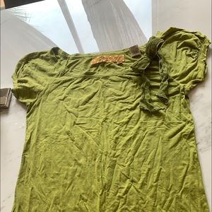 Miss Sixty tee with gauze bow